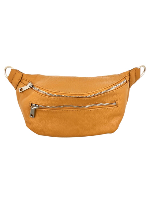 Crossbodybag mittelgroß mit zwei Reißverschlüssen und kleinem Geldbeutel extra